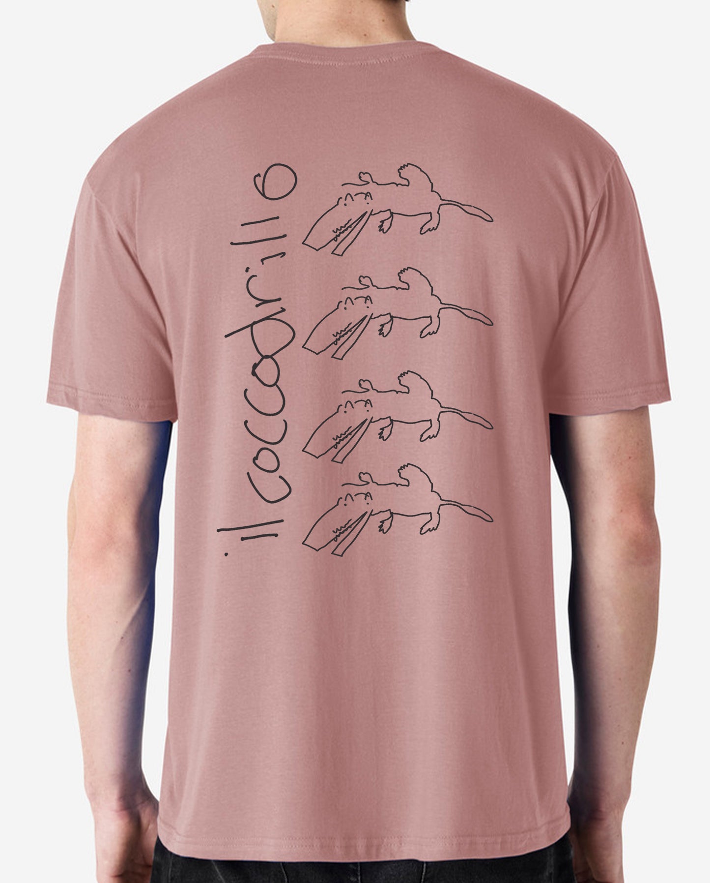 Il Coccodrillo Tee Back - Various Colours