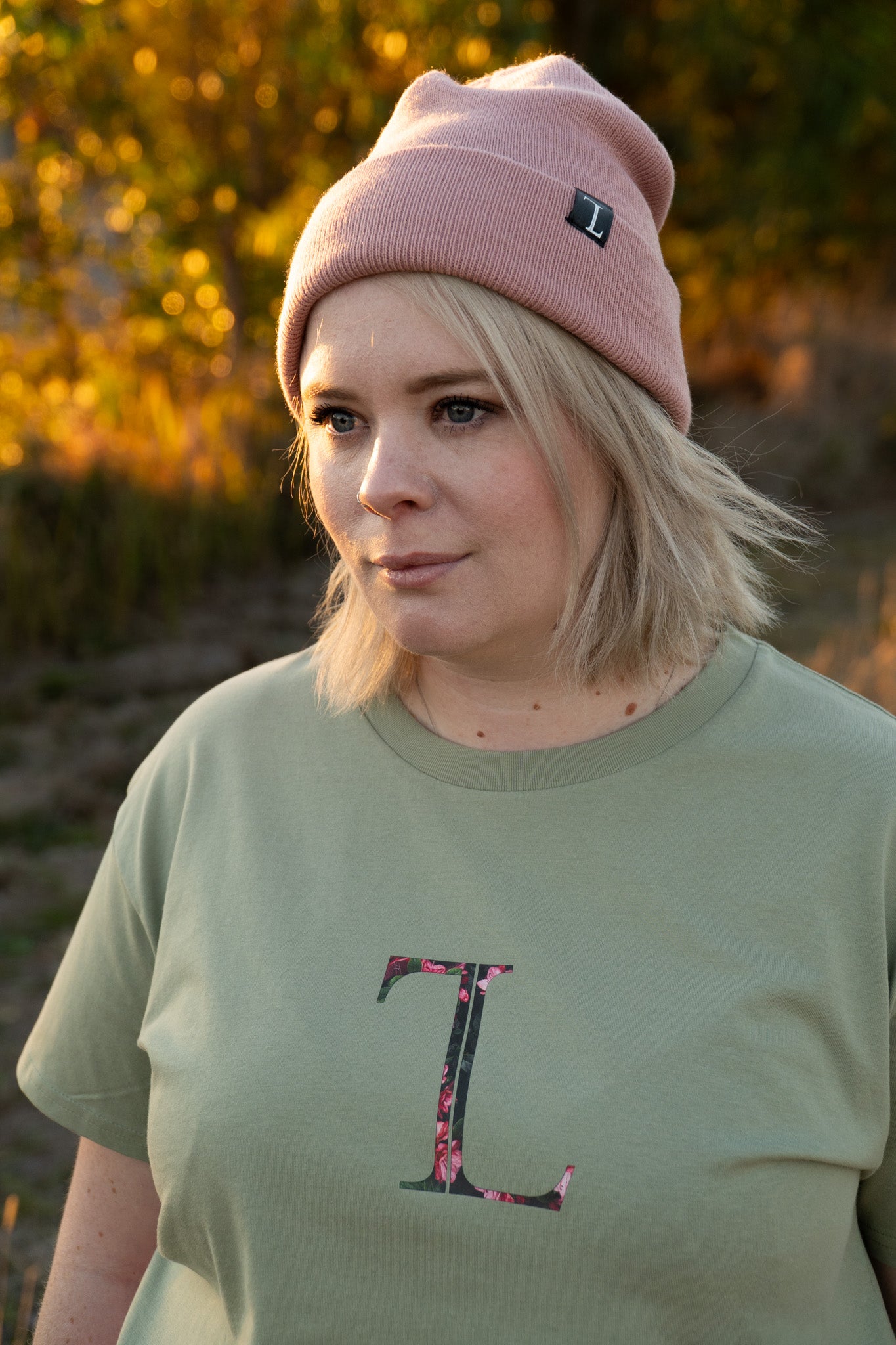 TL Crop Tee - Pistachio