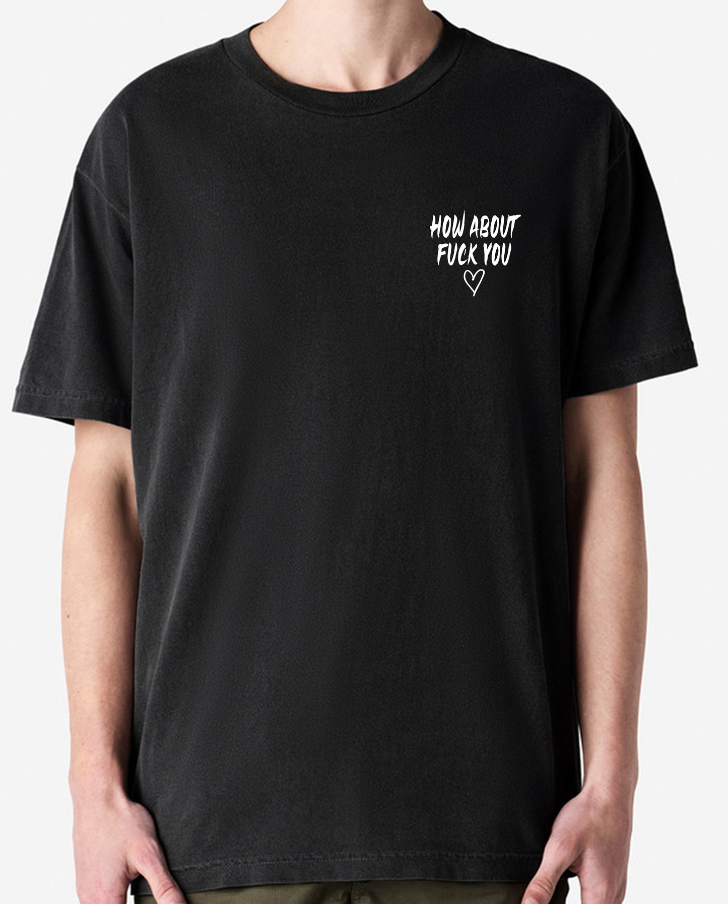 Name Five Songs/How About Fuck You Tee