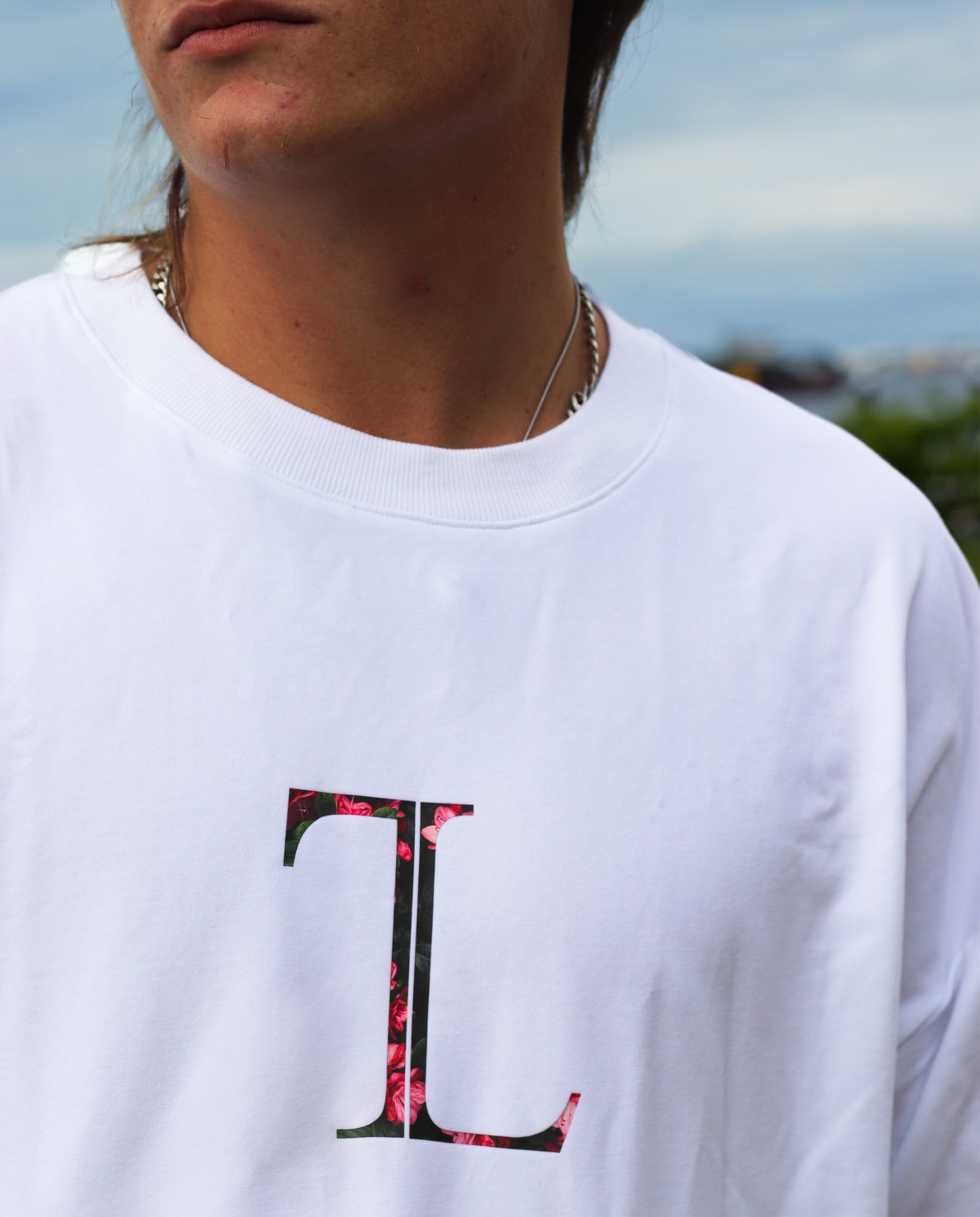 TL Oversized Tee - White