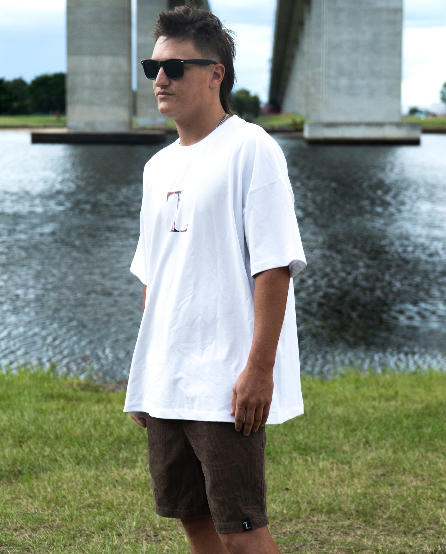 TL Oversized Tee - White