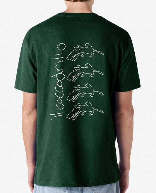 Il Coccodrillo Tee Back - Various Colours