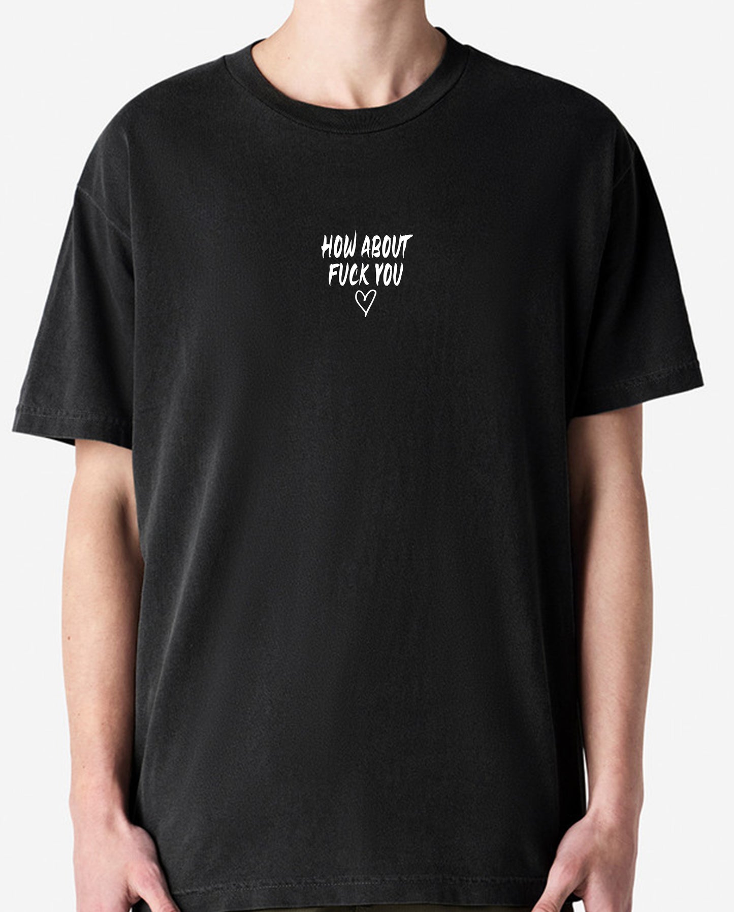How About Fuck You Crop or Tee