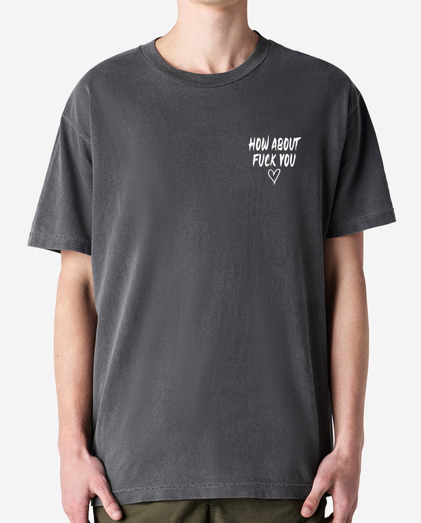 Name Five Songs/How About Fuck You Tee