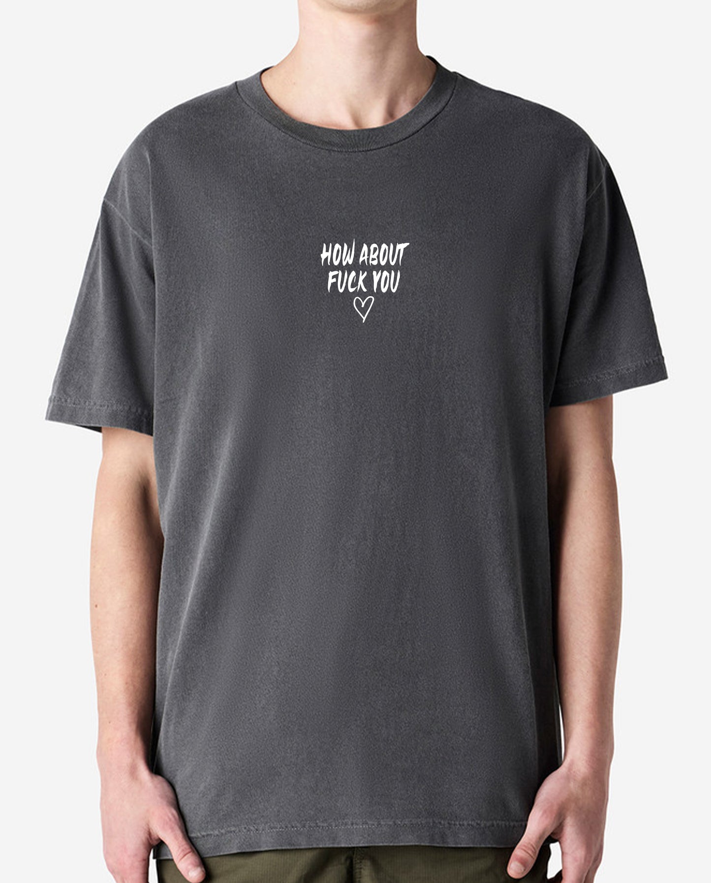 How About Fuck You Crop or Tee