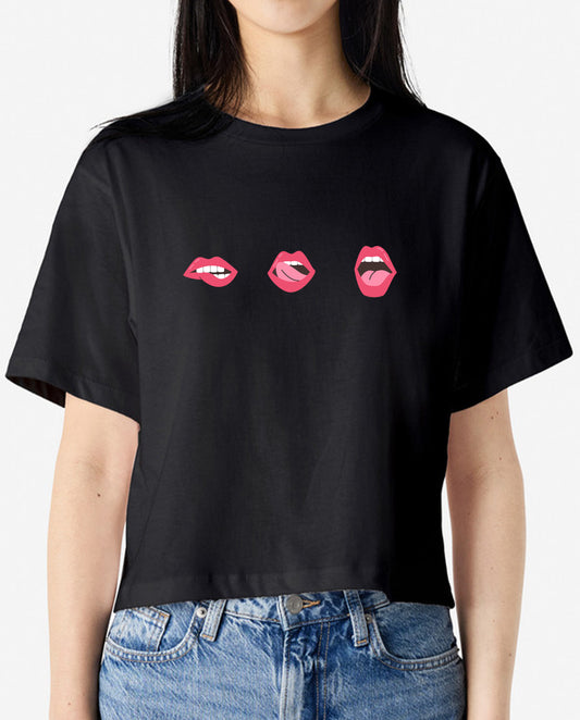 Sexy Lips Crop, Tee & Hoodie - BookTok