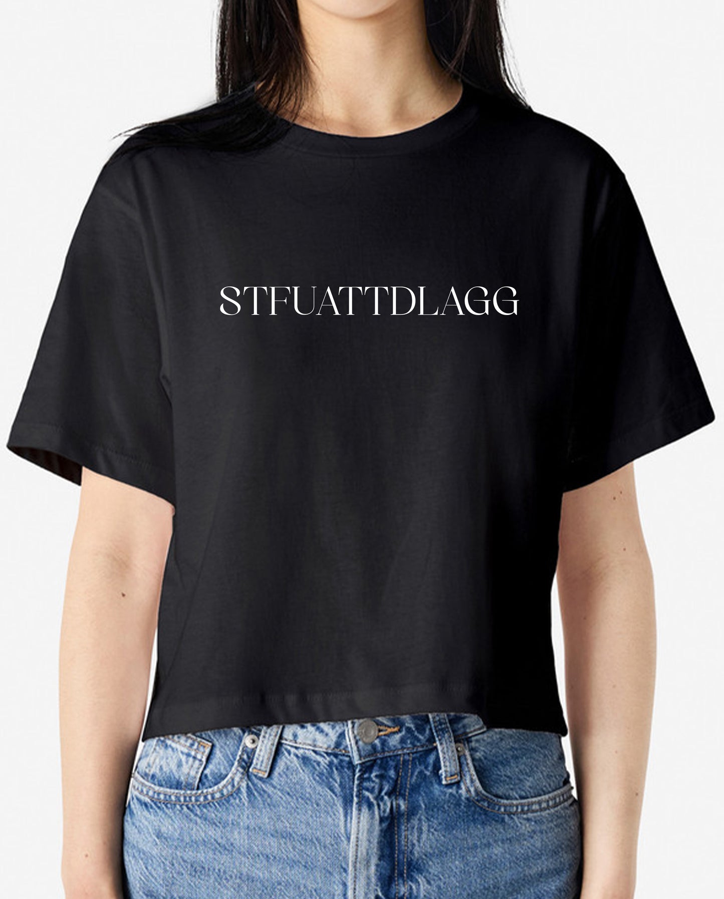 STFUATTDLAGG Crop, Tee & Hoodie - BookTok WORDS ONLY