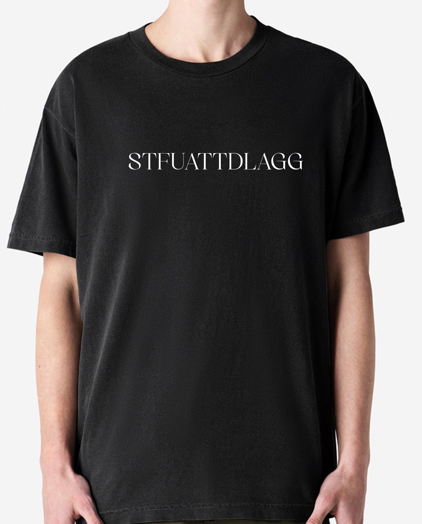 STFUATTDLAGG Crop, Tee & Hoodie - BookTok WORDS ONLY