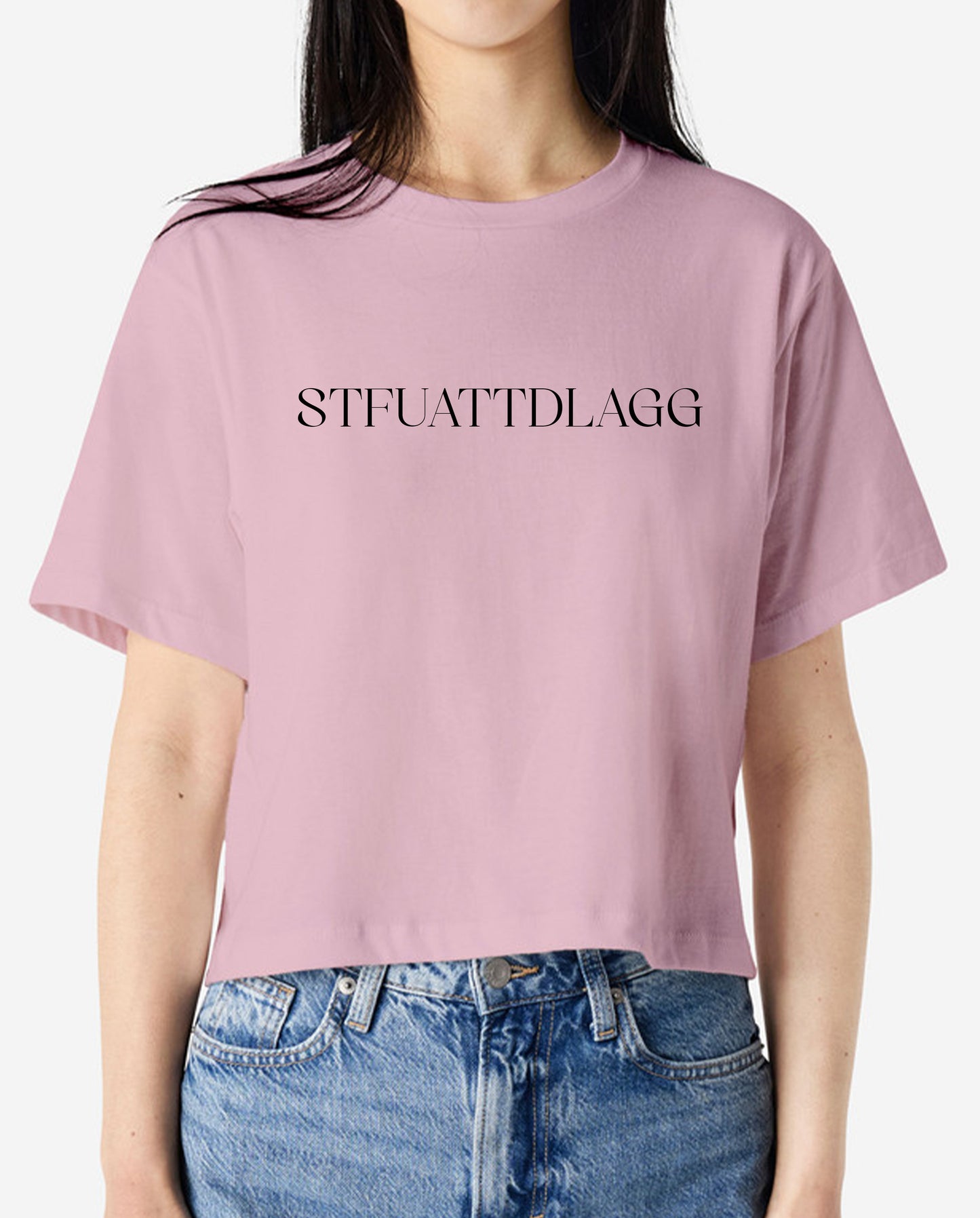 STFUATTDLAGG Crop, Tee & Hoodie - BookTok WORDS ONLY