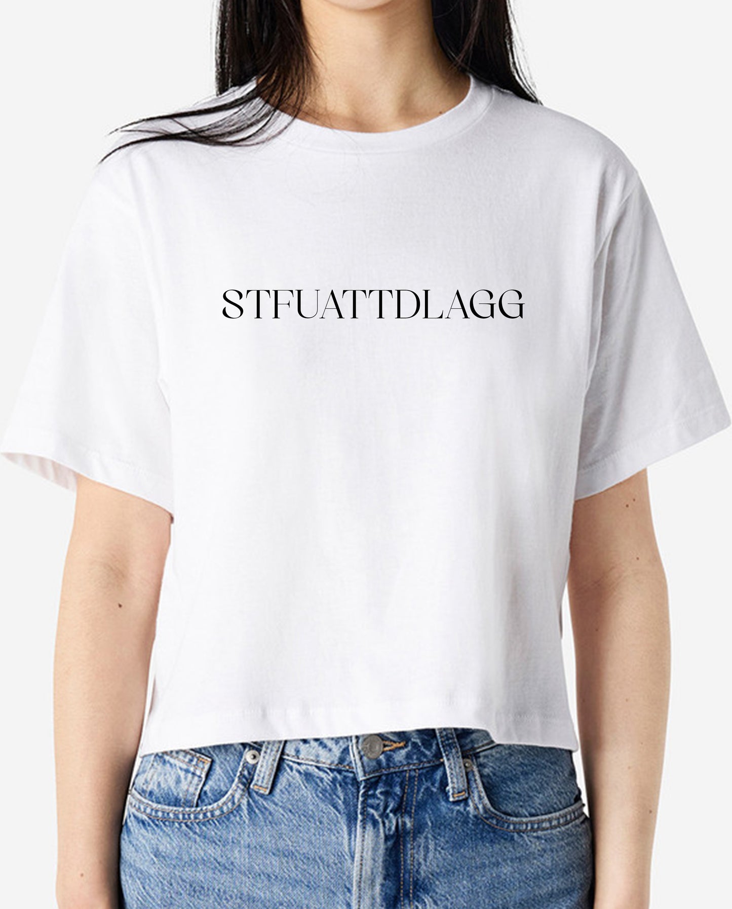 STFUATTDLAGG Crop, Tee & Hoodie - BookTok WORDS ONLY