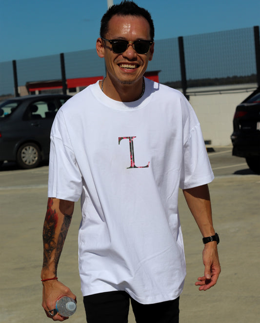 TL Oversized Tee - White